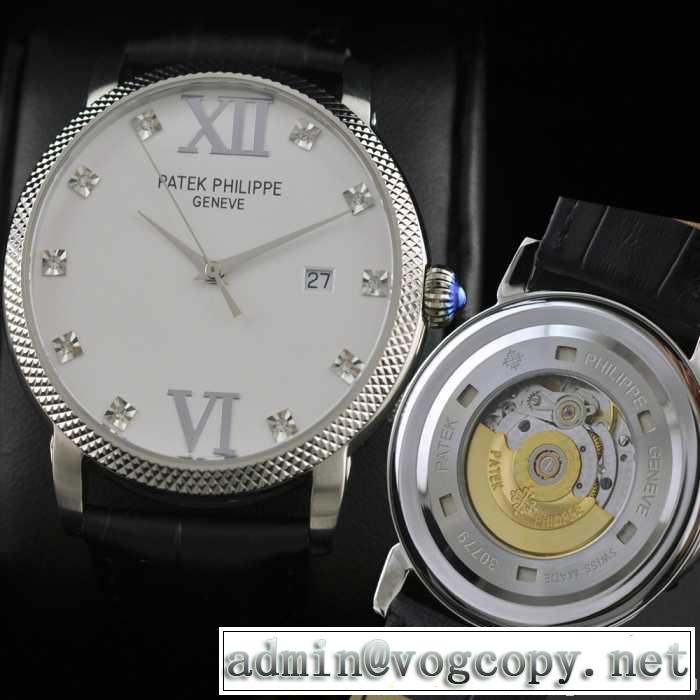自動巻き スイスムーブメント  男性用腕時計 patek philippe philippe パテックフィリップ  メンズ腕時計
